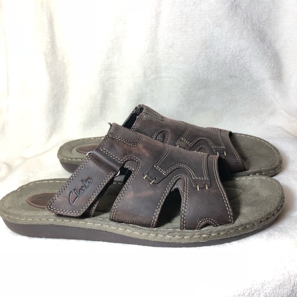 clarks mens slide sandals